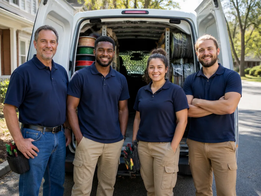 South Carolina Outdoor Lighting team