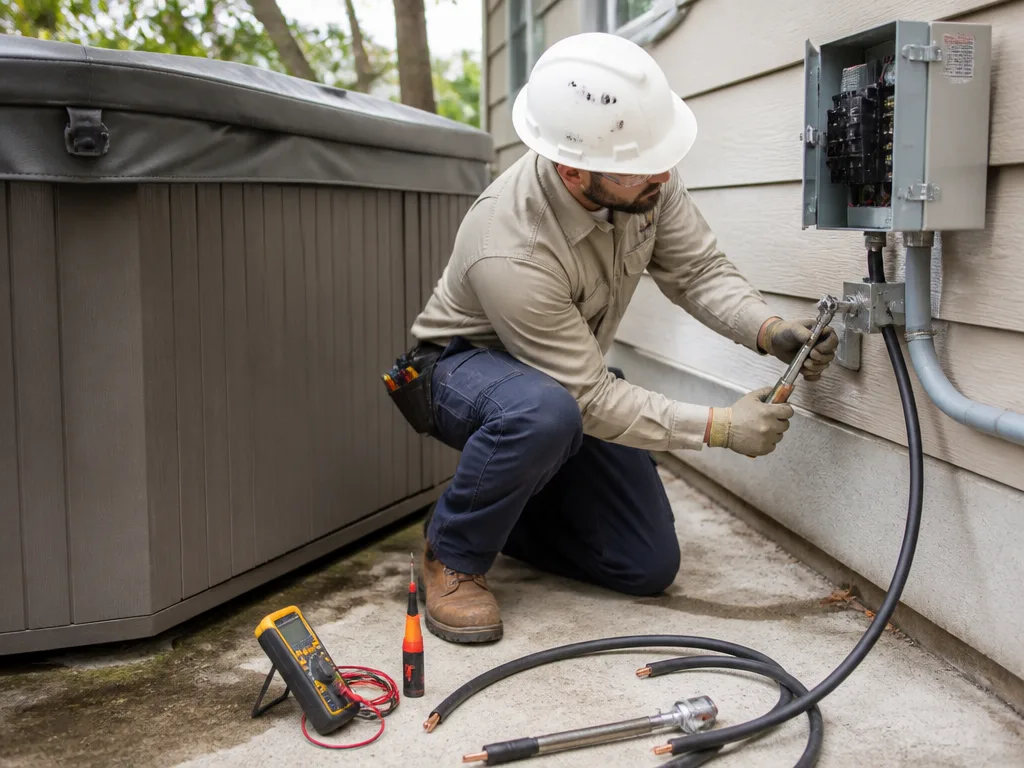 Hot Tub Wiring